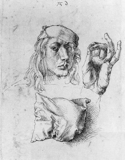 Albrecht Durer Studies of Self-Portrait